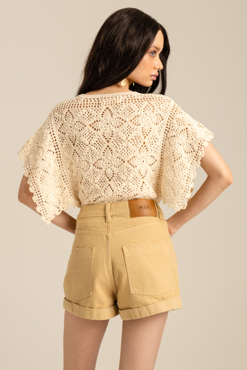 Aluf — ALUF - Short Roco Palha