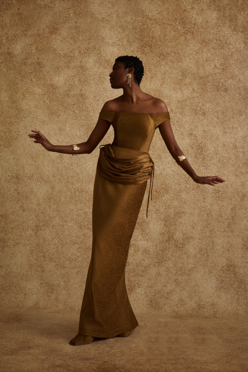 VESTIDO AMPULHETA FENDI