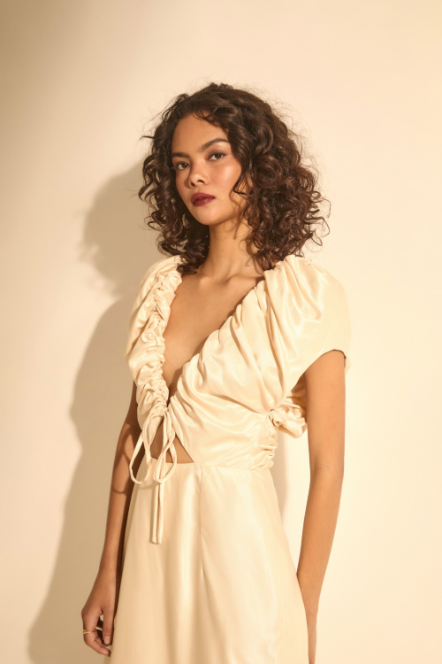 Aluf — VESTIDO CAPITU OFF WHITE