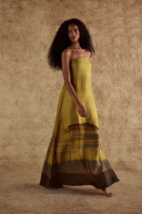 Aluf — VESTIDO CÉU DE AREIA