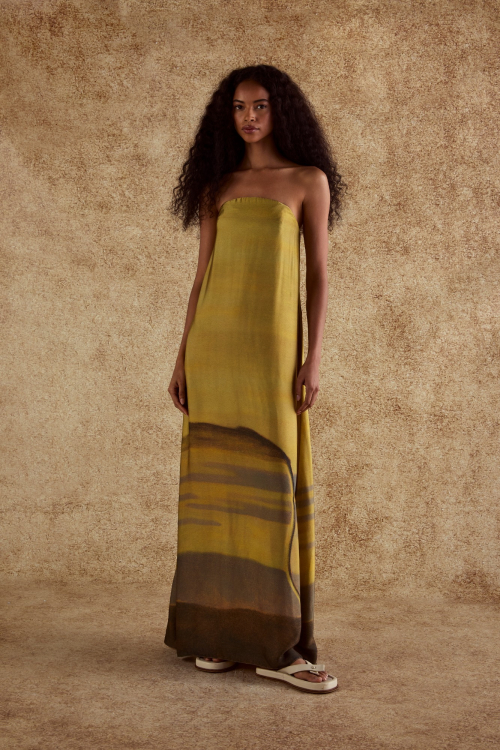 Aluf — VESTIDO CÉU DE AREIA