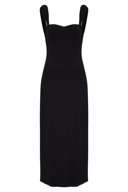 Aluf — ALUF - Vestido Ceci Preto