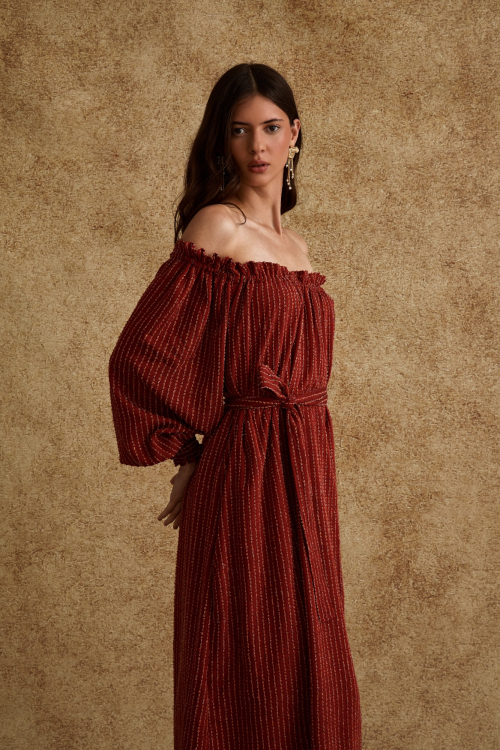 Aluf — VESTIDO DESERTO VERMELHO