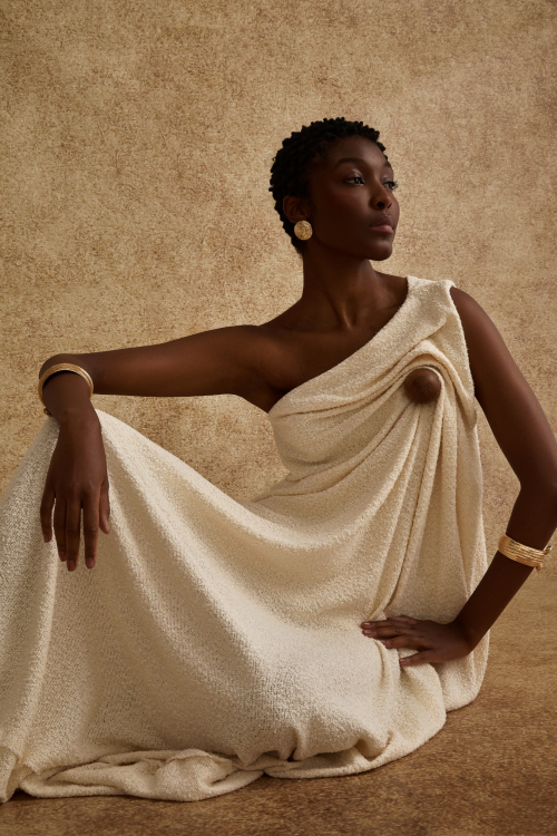 Aluf — VESTIDO GRAVIDADE CRU