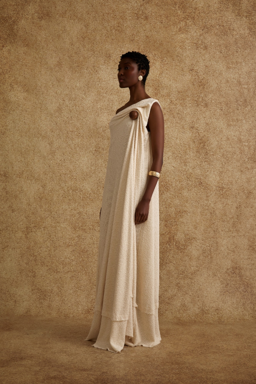 Aluf — VESTIDO GRAVIDADE CRU