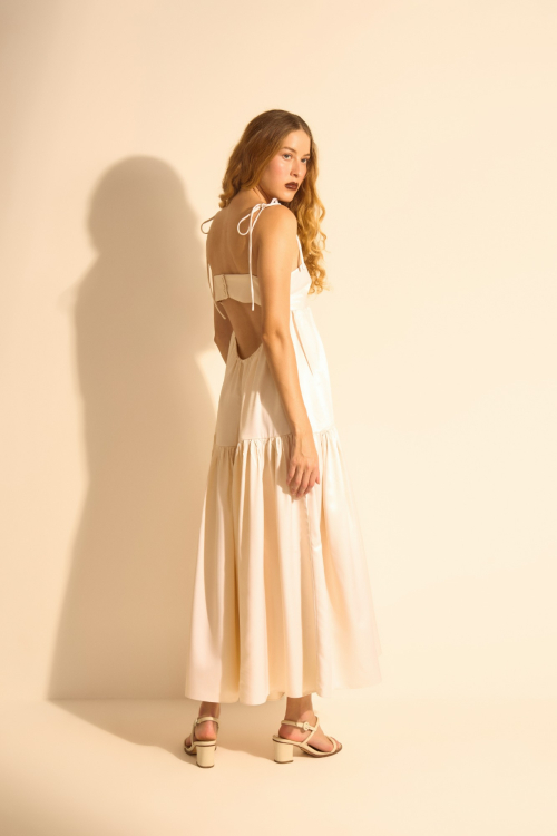 Aluf — VESTIDO GRETA OFF WHITE
