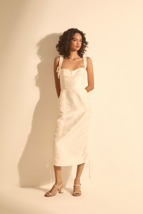 Aluf — VESTIDO LAVANDA OFF WHITE