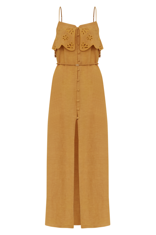 VESTIDO MOMENTO PALHA