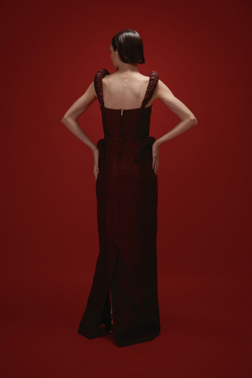 Aluf — ALUF - Vestido Pecci Cacau