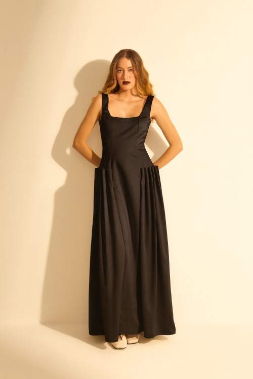 VESTIDO PROSA PRETO