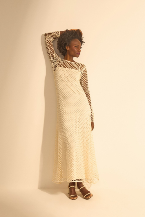 Aluf — VESTIDO TRESSÊ CRU