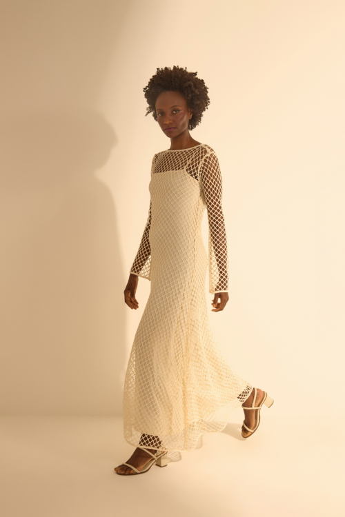 Aluf — VESTIDO TRESSÊ CRU