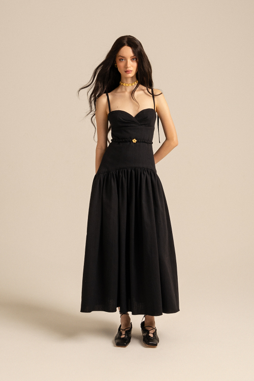 VESTIDO VENTURA PRETO 